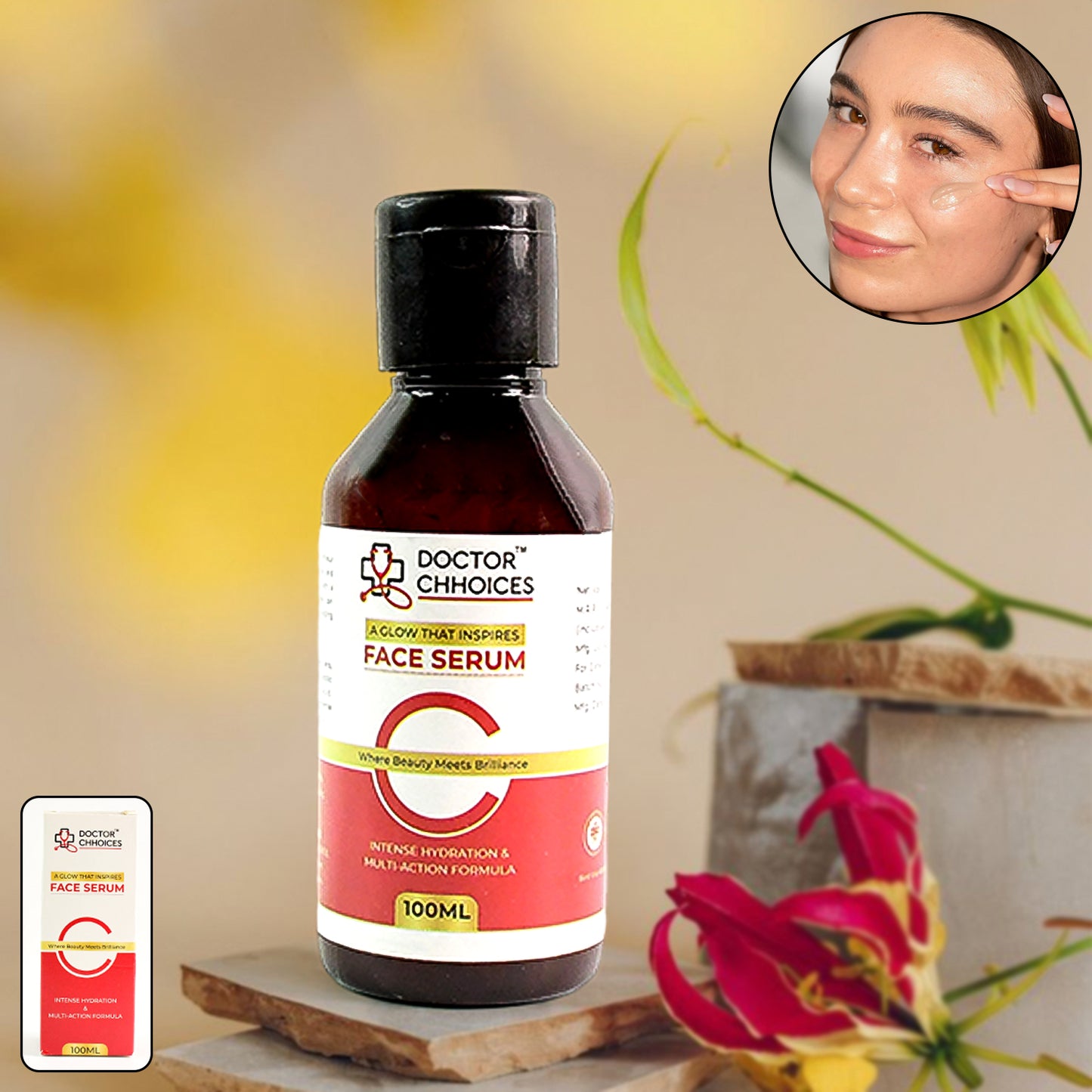 Doctor Chhoices Vitamin C Face Serum  100Ml (1 Pc)