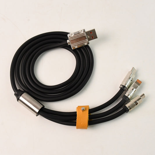 3In1 Super Fast Charging Cable (2Mtr)