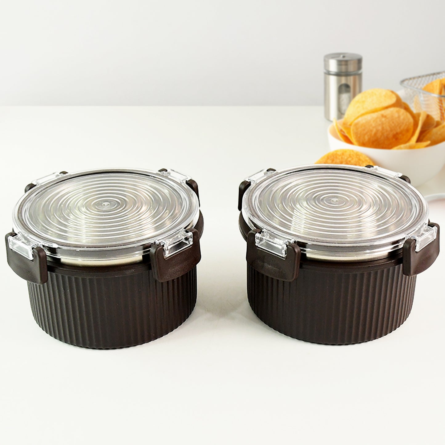 Apexrustic Jar Set  2 Pcs 450Ml Each Approx