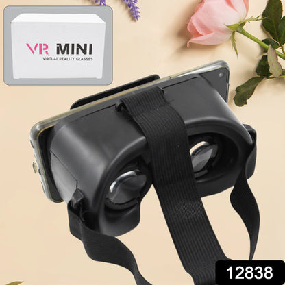 3D Vr Glasses Virtual Reality Goggles Headset For All Smartphonevr Goggles-For 3D Vr Movies Video Games (1 Pc)