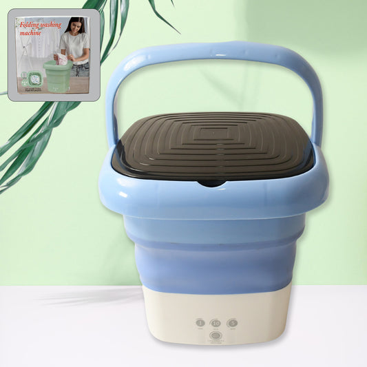 Folding Washing Machine Mini Portable Washing Machine Deep Cleaning Mini Foldable Washing Machine Suitable For Socks Underwear Baby Clothes  Other (1 Pc)
