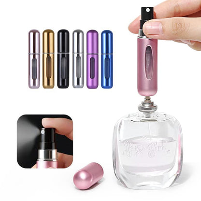 Miniportable Perfume Empty Spray Bottle (1 Pc  Mix Color)