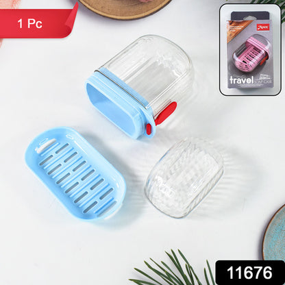 Apexunbreakable Travel Soap Case With Secure Lock (1 Pc)