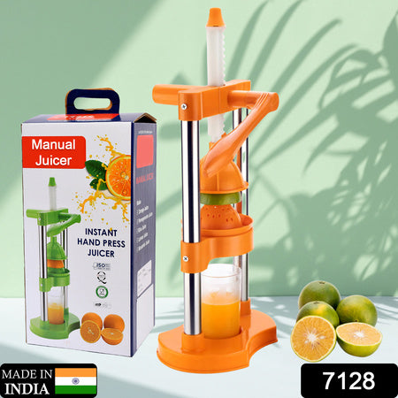 Hand Pressure Juicer Manual Cold Press Juice Machine Instant Make Juice Squeezer Fruits Juicer Juice Maker Orange Juice Extractor For Fruits  Vegetables Orange