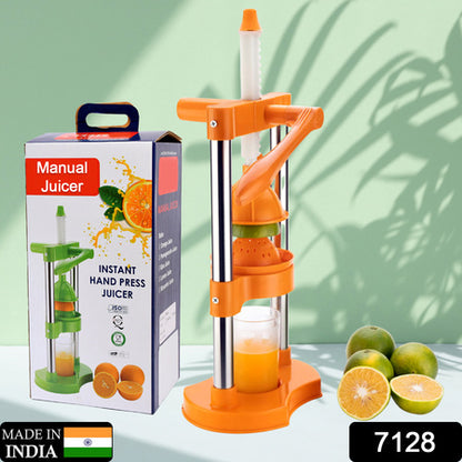 Hand Pressure Juicer Manual Cold Press Juice Machine Instant Make Juice Squeezer Fruits Juicer Juice Maker Orange Juice Extractor For Fruits  Vegetables Orange