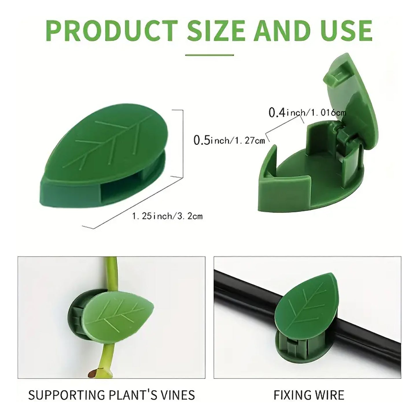 Plant Climbing Wall Fixture Clip Self-Adhesive Hook Vines Traction Invisible Stand Green Plant Clip Garden Wall Clip Plant Support Binding Clip Plants For Indoor Outdoor Decoration (10 Pcs Set)