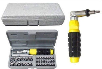 Socket And Screwdriver Tool Kit Accessories (41 Pcs)