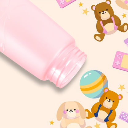 Unique Shape Premium Plastic Water Bottle With Dori Easy To Carry Leakproof Bpa-Free Water Plastic Water Bottle For Children Home School (1 Pc  550 Ml)