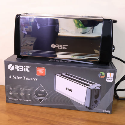 Orbitadjustable Pop-Up Toaster - 1200W
