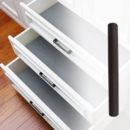 Multipurpose Anti-Slip Bathroom Kitchen Cabinet Drawer Shelf Mat Liner Sheets Roll Fridge Mat Table Mat Anti-Slip Super Strong Placement Mat For Fridge Bathroom Kitchen Drawer Shelf Liner (45Cmx3M)