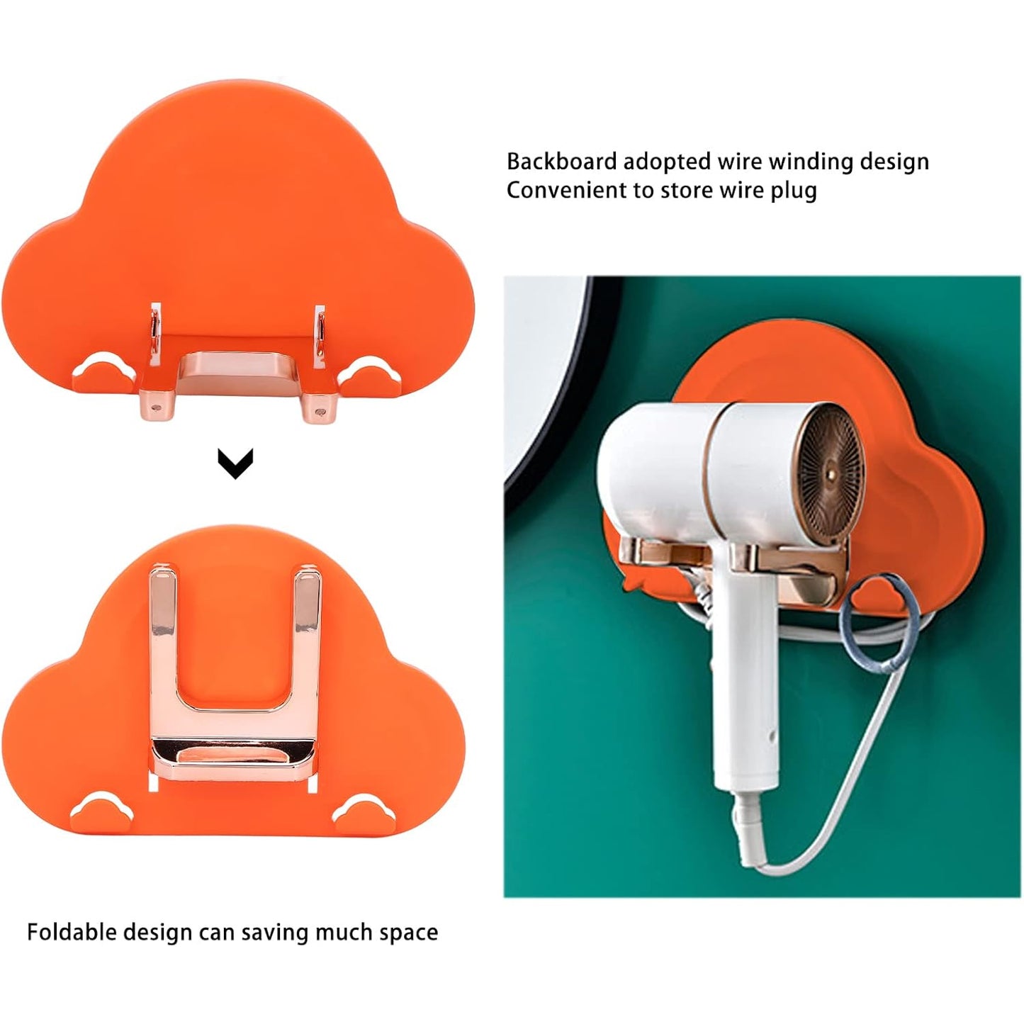 Hairdryer Holder Stand  Frame (1 Pc)