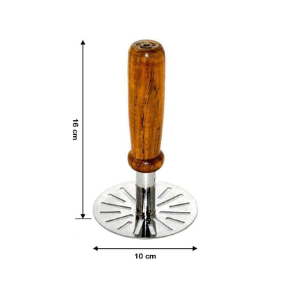 Paubhaji Masher Used In All Kinds Of Household And Kitchen Places For Mashing And Making Paubhajis.