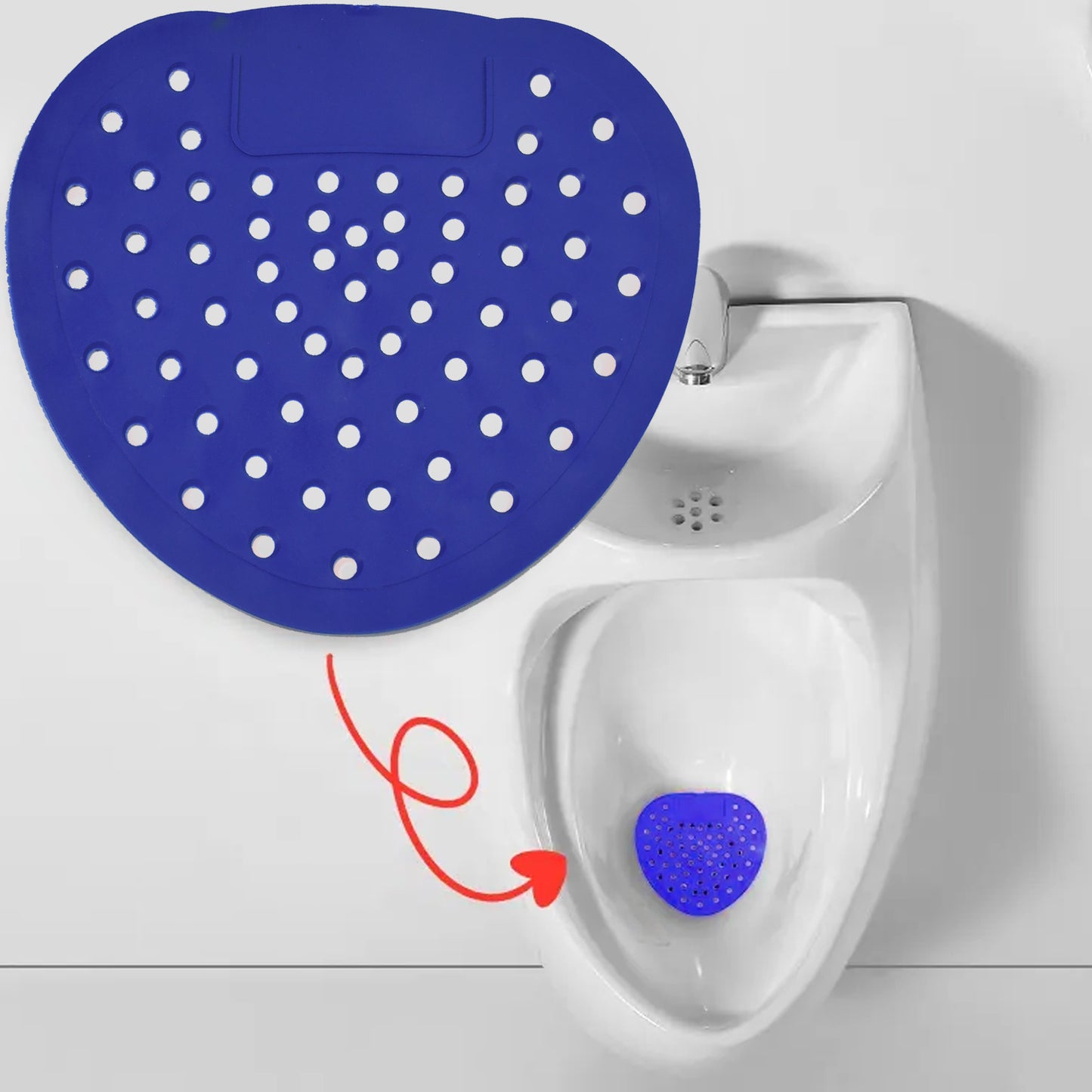 Urinal Screen Deodorizer Scented Urinal Screen Lasting Fragrance Silicone Clean Descaling