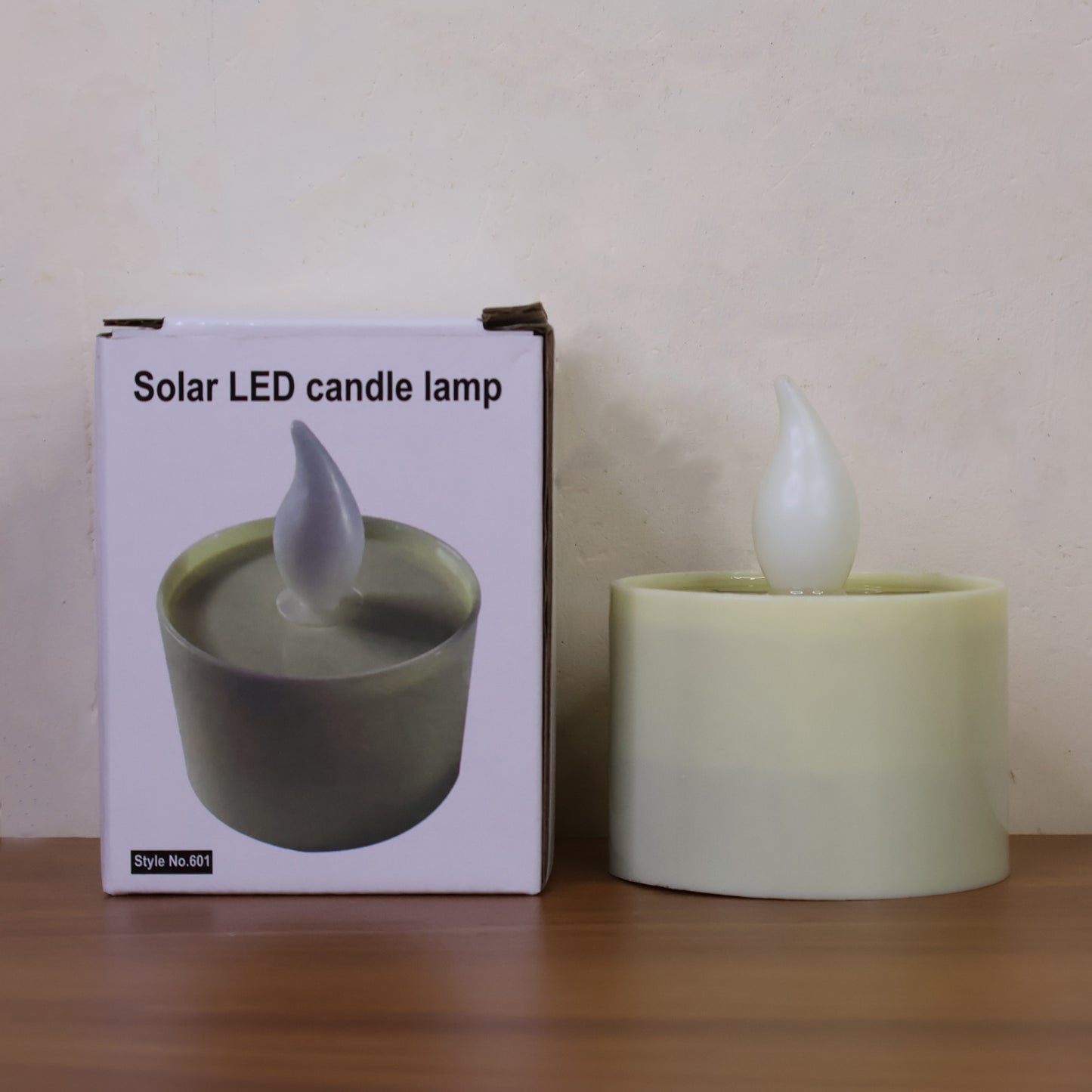 Solarpowered Led Flameless Candle Light (1 Pc)