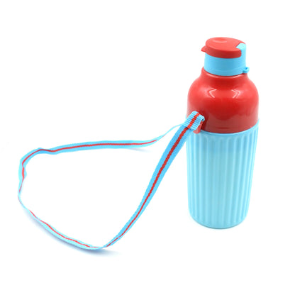 Plastic Sports Insulated Water Bottle With Dori Easy To Carry High Quality Water Bottle Bpa-Free  Leak-Proof For Kids School For Fridge Office Sports School Gym Yoga (1 Pc 500Ml)
