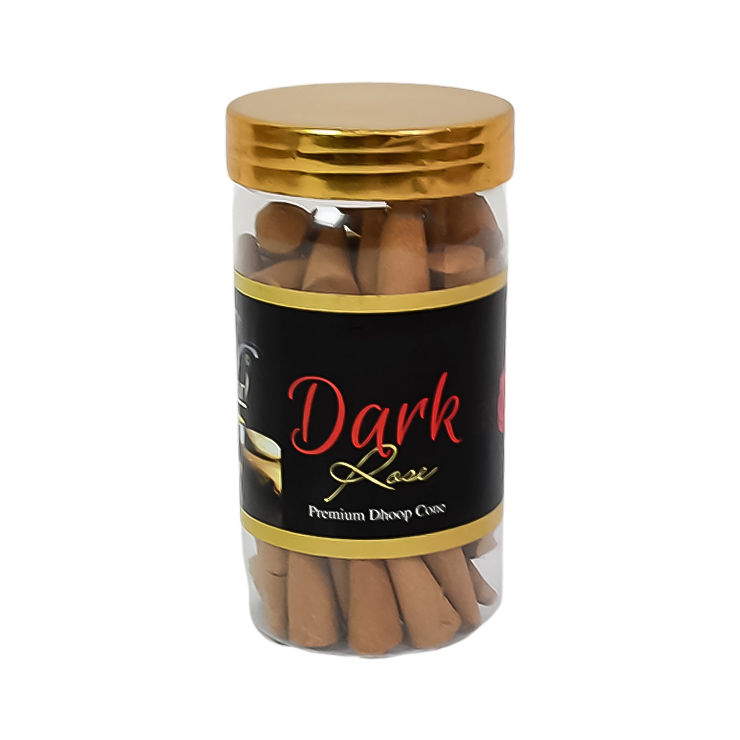 Darkrose Dhoop Cones Premium Dark Rose Dhoop (120 Gm.)