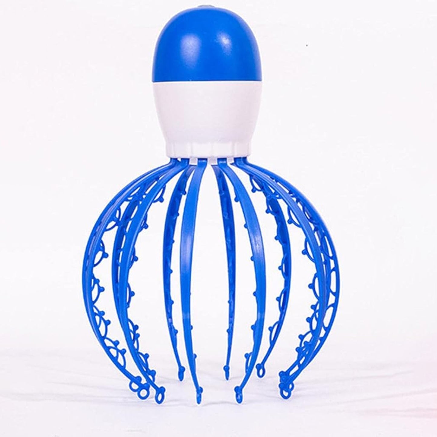 Electric Octopus Claw Scalp Massager Stress Relief Therapeutic Head Scratcher (Battery Operated  Not Included Battery  Mix Color  1 Pc)