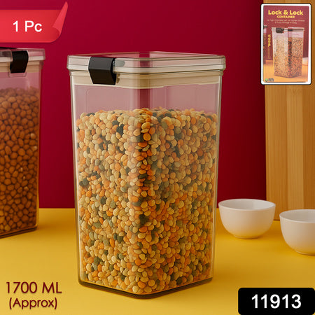 Ml Airtight Lock  Lock Plastic Storage Container (1 Pc)