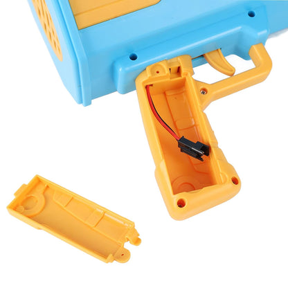 69 Holes Big Rechargeable Powerful Machine Bubble Gun Toys For Kids Adults Bubble Makers Big Rocket Boom Bubble Blower Best Gifts