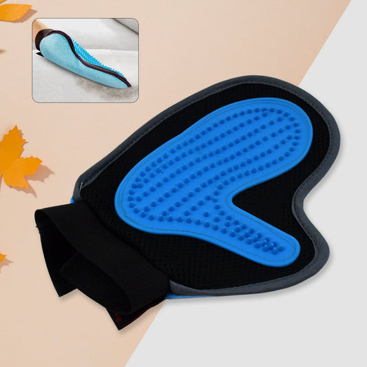 Pet Grooming Glove -Nbsp Humanized Descending Brush Glove (1 Pc)