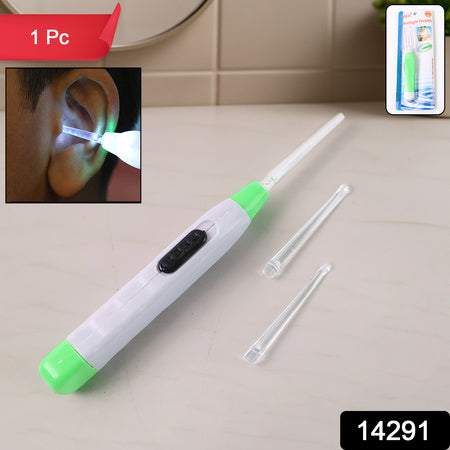 Whiteled Flashlight Earpick With Tweezer (1 Pc)