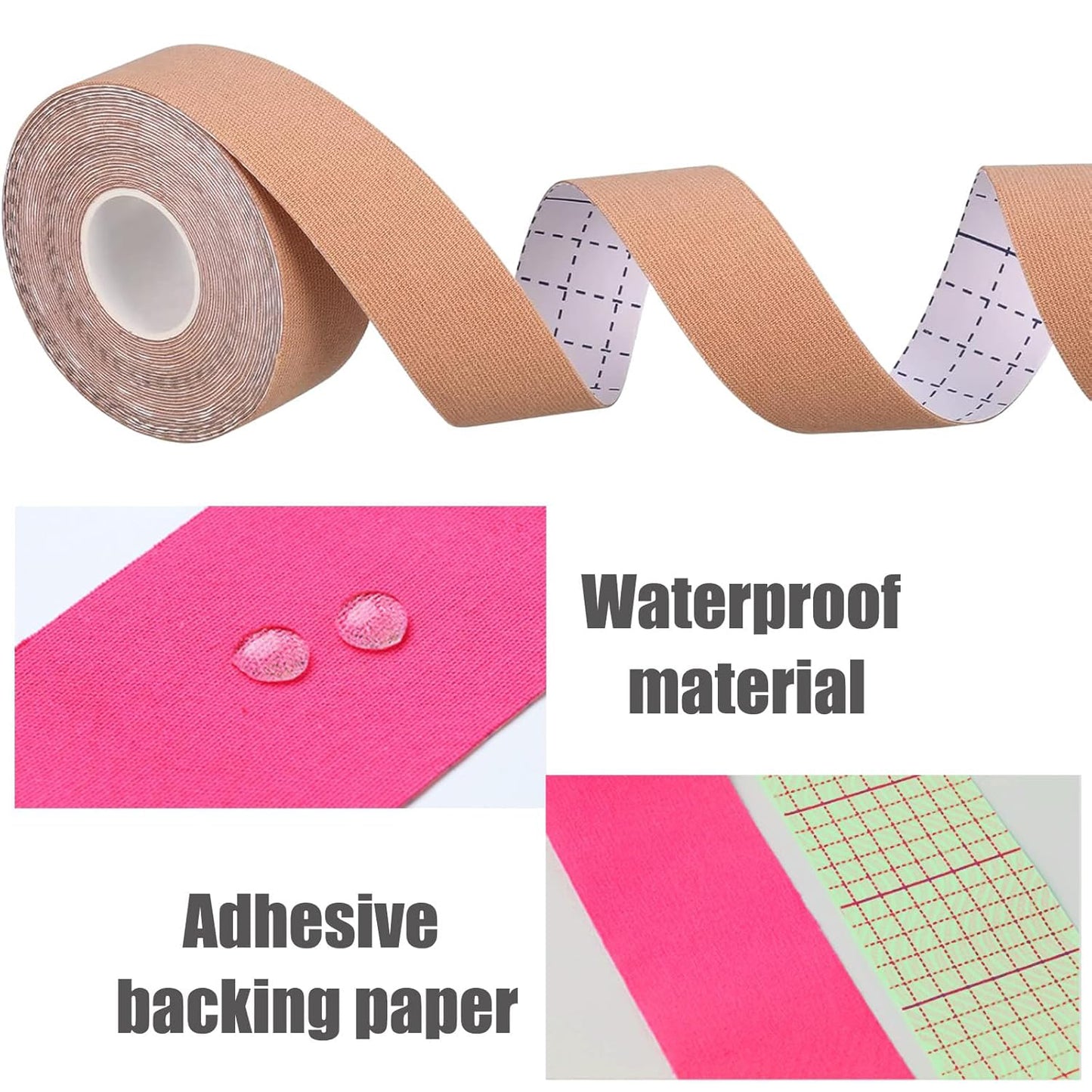 Facelifting Tape Myofascial Face Tightening Tape 2.5 Cm X 5 M Approx (1 Pc)