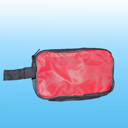 Portable Travel Hand Pouchshaving Kit Bag For Multipurpose Use (Red)