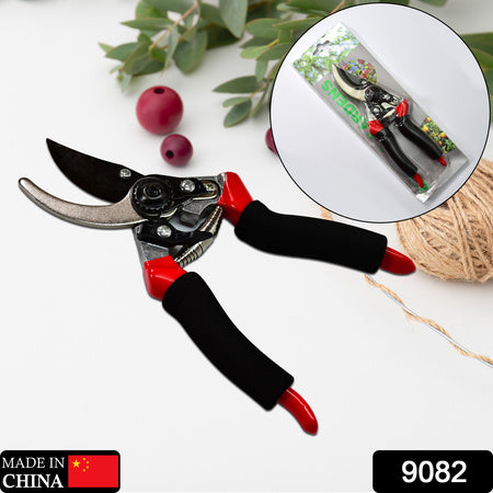 21Cm Red Garden Shears Sharp Cutter Pruners Scissor Pruner.