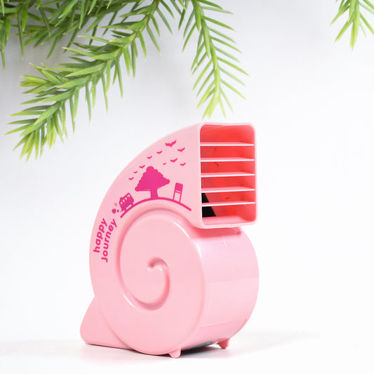 Cute Bright Color Desktop Office Usb Mini Fan Battery Usb Fans Usb Mini Fans (Battery Not Include)