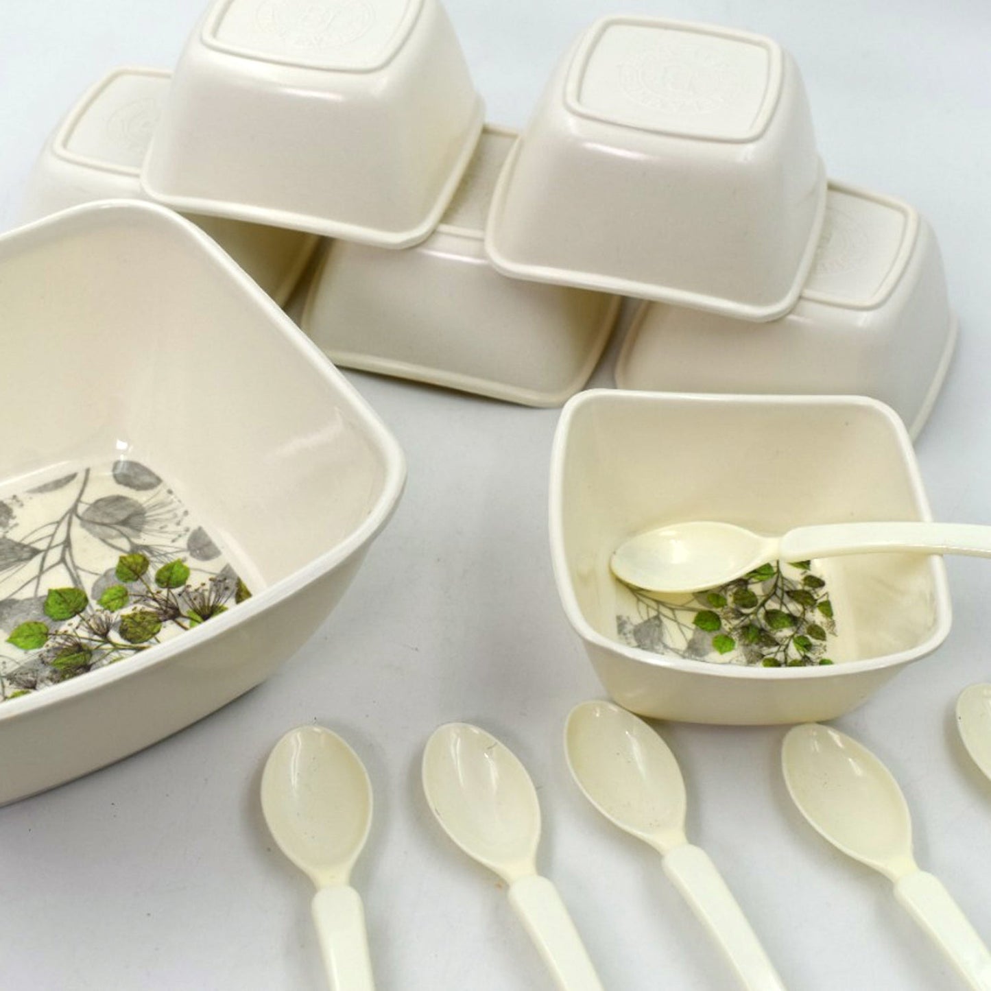 13 Pc Pudding Set Used As A Cutlery Set For Serving Food Purposes And Sweet Dishes And All In All Kinds Of Household And Official Places Etc.