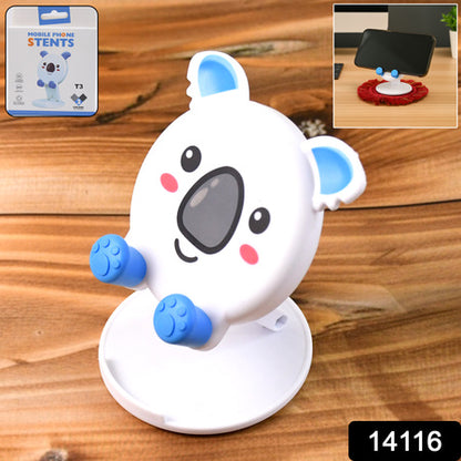 Cute Koala-Shaped Mobile Phone Holder (1 Pc)