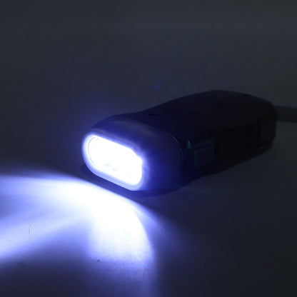 3 Led Hand Press Torch Hand Crank Flashlight Hand Pressing Flashlight Traveling Torch Light Manual Generator Battery-Free Flashlight (1 Pc)