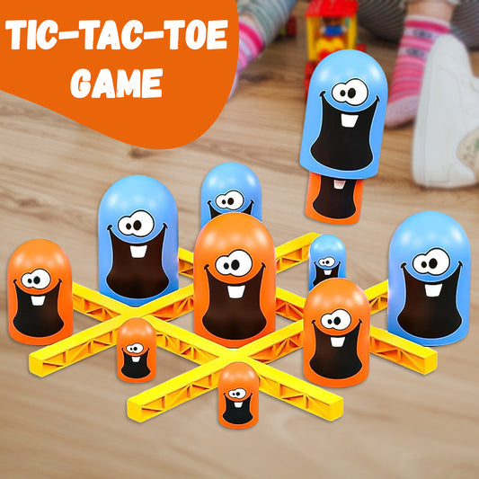 Tic-Tac-Toe Game Gobble Game Board Game Indoor (1 Set)