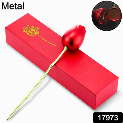 Metalred Rose Couple Jewelry Box-Fancy Jewelry Box (1 Pc)
