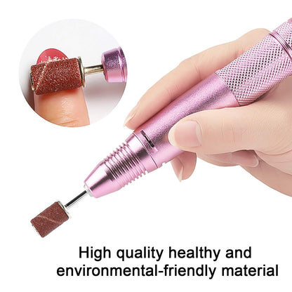 Naildrill Sanding Band Machine Replacement Bits Pedicure Tool (10 Pcs Set)