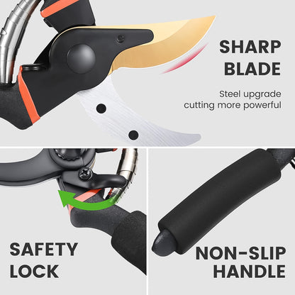 Heavyduty Garden Pruning Shears (1 Pc)