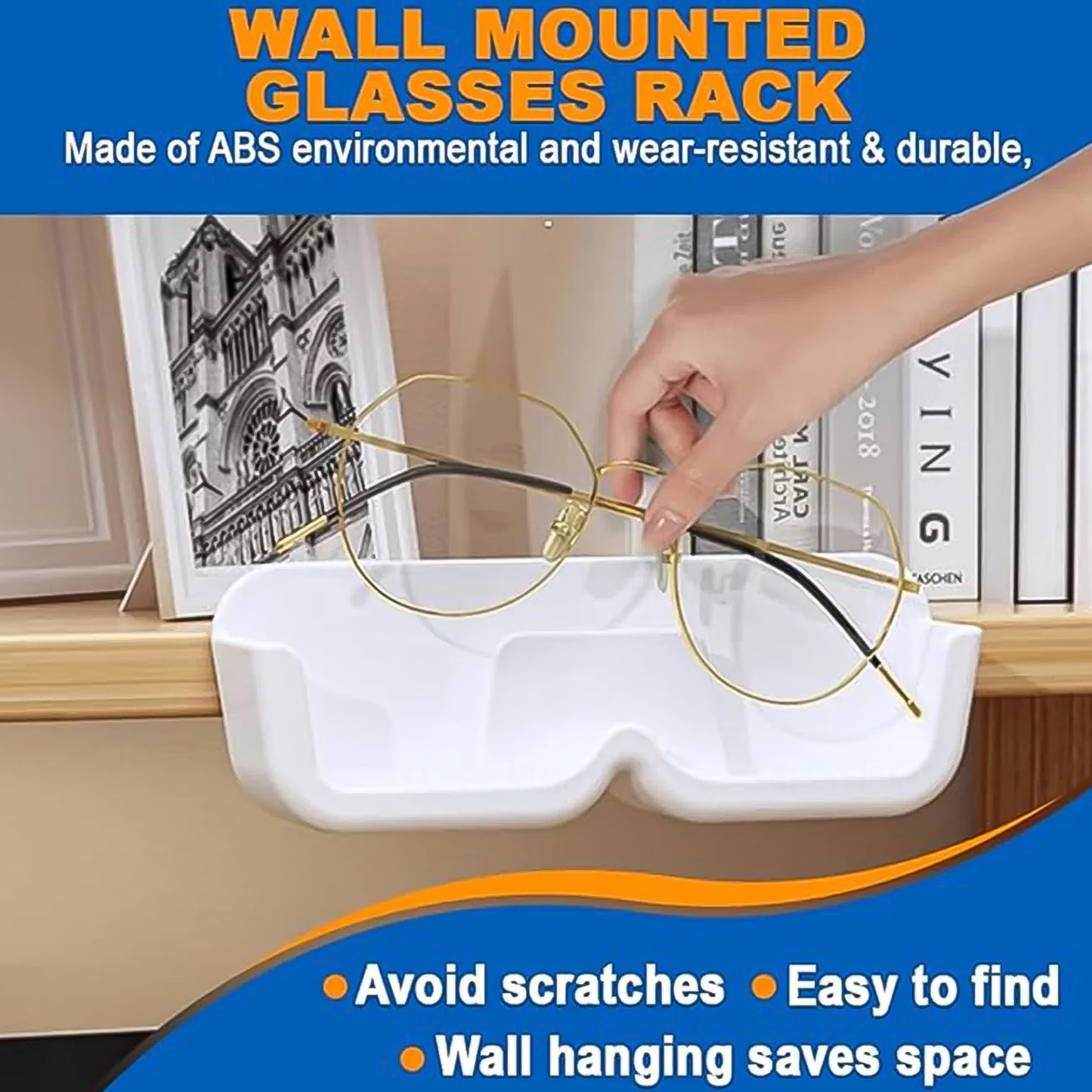 Wallmounted Sunglasses Holder (4 Pcs Set)