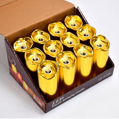 Big Swinging Candle 12Pcs For Wedding Decoration And Birthday Party
