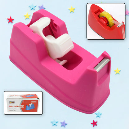 Plastic Tape Dispenser Cutter For Home Office Use Tape Dispenser For Stationary Tape Cutter Packaging Tape (1 Pc  631 Gm)