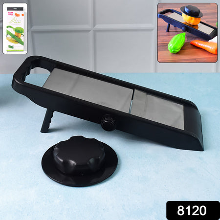 Ganesh Adjustable Plastic Slicer 1-Piece Blacksilver