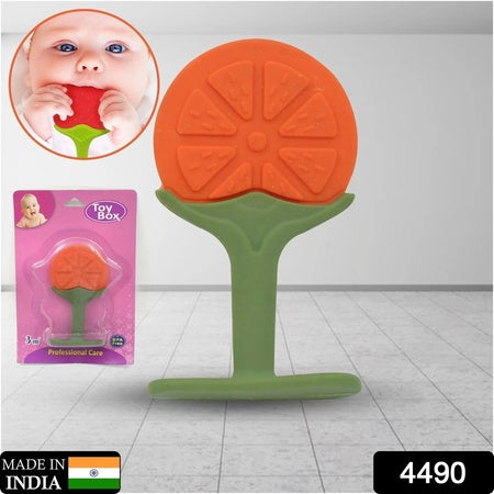 Silicone Fruit Shape Teether Toy Food Grade Silicon Teether Use For Baby  Toddlers  Infants  Children