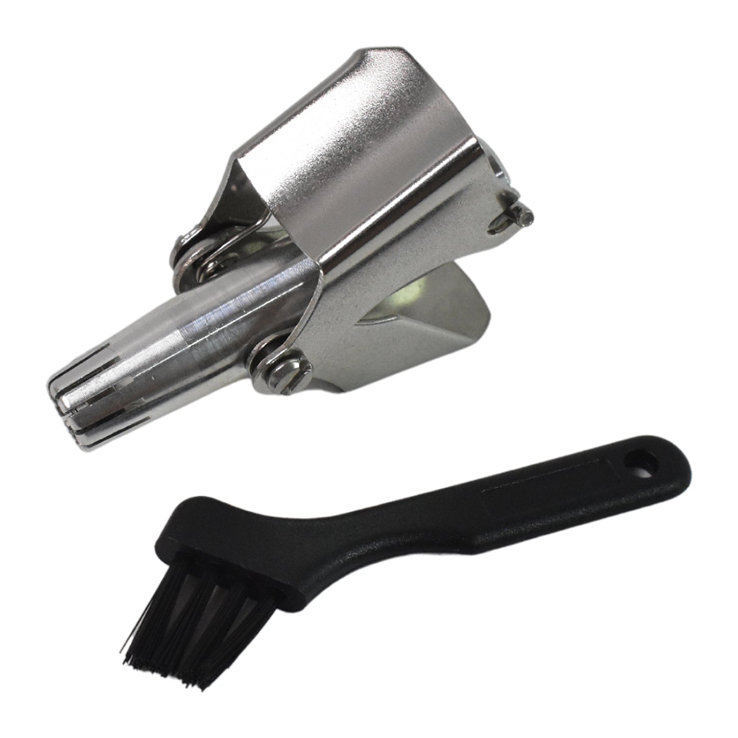 Nosehair Clipper Stainless Steel Hair Remover (1 Pc  With Brush  Plastic Case)