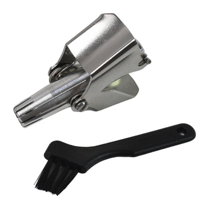 Nosehair Clipper Stainless Steel Hair Remover (1 Pc  With Brush  Plastic Case)