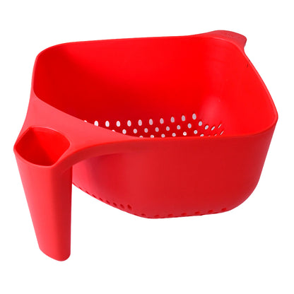 Apexmulti-Functional Plastic Strainer Bowl With Ergonomic Handle (1 Pc)