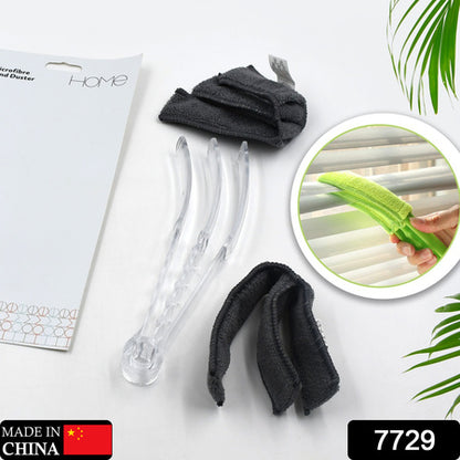 Window Blind Cleaner Duster Brush With Microfiber Sleeves - Blind Cleaner Tools For Window Shutters Blind Air Conditioner Jalousie Dust