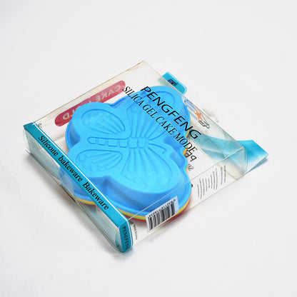 Butterfly Shape Cake Cup Liners I Silicone Baking Cups I Muffin Cupcake Cases I Microwave Or Oven Tray Safe I Molds For Handmade Soap Biscuit Chocolate Muffins Jelly  Pack Of 4
