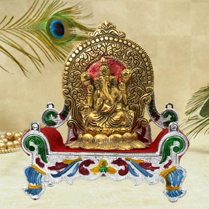 Big Singhasan Bal Gopal Used In All Kinds Of Household And Official Places For Placing Gods Sculpture Over It.