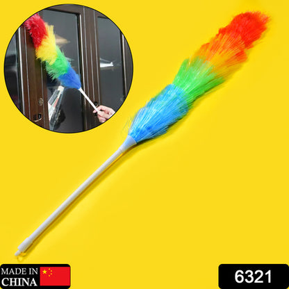 Colorful Feather Duster  Microfiber Duster For Cleaning  Dusting Stick  Dusting Brush