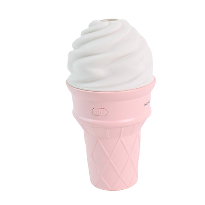 Ice Cream Cone Shape Air Freshener Humidifier (1Pc  Pink)