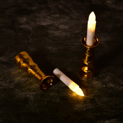 2Pcs Led Candle Light Candles Flameless Lamp Indoor Window Decoration Wedding Party Decor Light